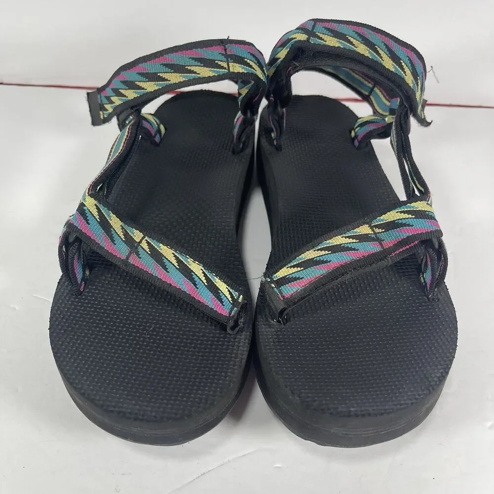 Teva Original Universal Sandals - Women’s Size 8 - Retro Geometric Multi-Color